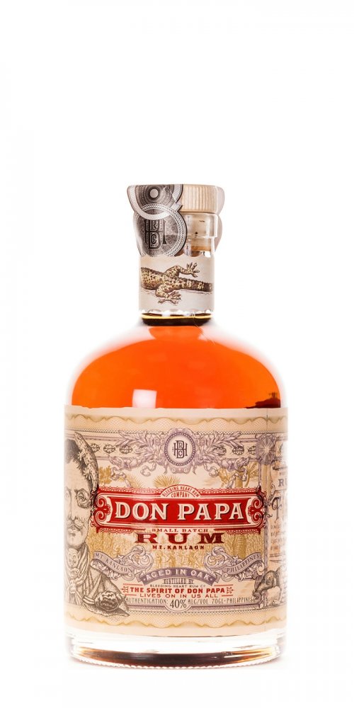 Don Papa Rum von den Philippinen 0,7L 40 vol.