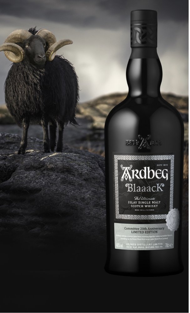 Ardbeg Blaaack limited Edition 2020 0,7l 46%vol.