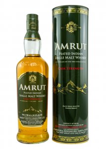 Amrut Peated Single Malt Cask Strength (Indien) 0,7L 62,8% Vol. 