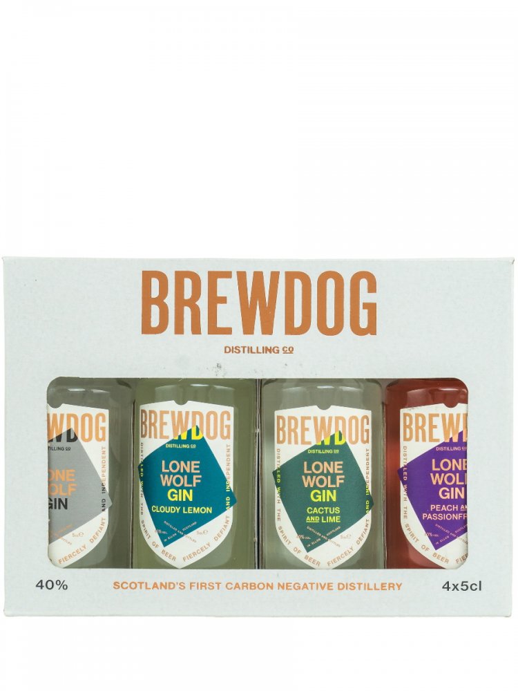 Brewdog Lone Wolf Gin Gift Pack 4x0,05l 40vol.
