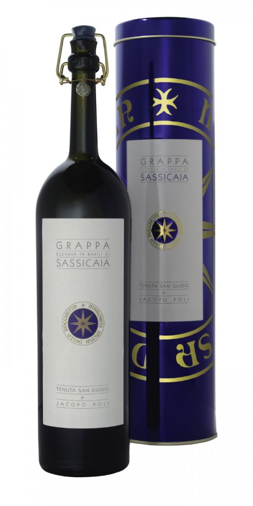 Grappa Jacopo Poli Sassicaia 40 vol. 0,5l