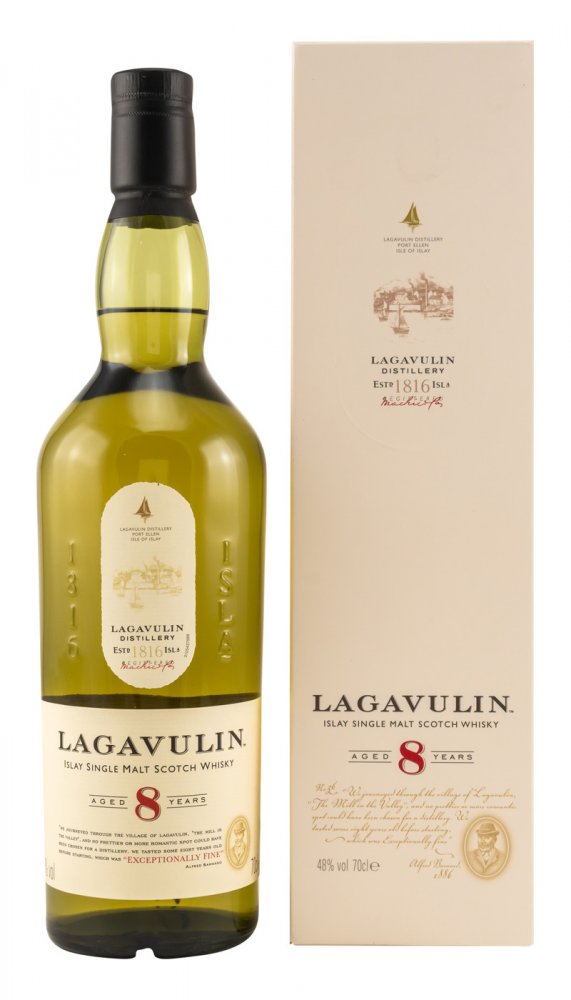 48% Lagavulin Jahre Malt Islay Whisky Single 8